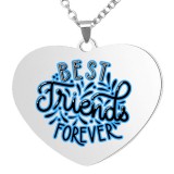 Maria King Best Friends Forever medál lánccal, választható több formában és színben