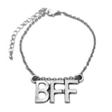 Maria King BFF bilétás karkötő, arany vagy ezüst színben