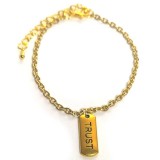 Maria King BIZALOM karkötő charmmal, arany vagy ezüst színben