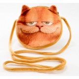 Maria King Cuki mini plüss táska, vörös cicás