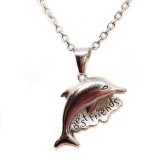 Maria King Delfines Best Friends (legjobb barátok) gyerek nyaklánc medállal