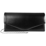 Maria King designbőr fekete alkalmi kistáska