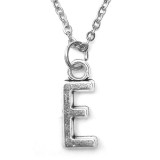Maria King E Betű medál lánccal vagy kulcstartóval
