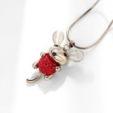 Maria King Egérke medál hosszú nyaklánccal, arany színű