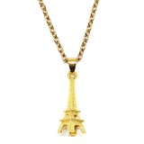 Maria King Eiffel-torony medál lánccal