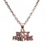Maria King Ezüst színű Best Friends (legjobb barátok) felirat medál nyaklánccal