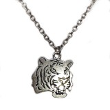 Maria King Ezüst színű látványos Tigrisfejes medál nyaklánccal