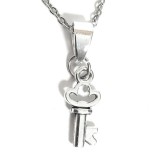 Maria King Ezüstkulcs medál lánccal vagy kulcstartóval