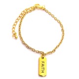 Maria King Faith/Hit (2) karkötő charmmal, arany vagy ezüst színben