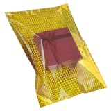 Maria King Fényes arany nagy celofán ajándéktasak ékszerhez, kulcstartóhoz (170x230 mm)