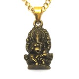 Maria King Ganésa (2) medál lánccal