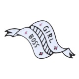 Maria King 'Girl Boss' kitűző