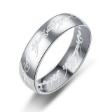 Maria King Gyűrűk ura gyűrű ezüst nemesacél gyűrű, 6