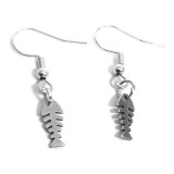 Maria King Halcsont fülbevaló, választható arany vagy ezüst színű akasztóval