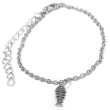 Maria King Halcsont karkötő charmmal, arany vagy ezüst színben