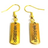 Maria King HARCOS fülbevaló, választható arany vagy ezüst színű akasztóval