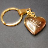 Maria King 'I love you' feliratú képtartó függő szív kulcstartó