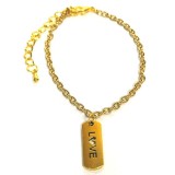 Maria King LOVE (2) karkötő charmmal, arany vagy ezüst színben