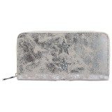 Maria King metálszürke csillagos designbőr pénztárca