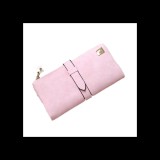 Maria King Műbőr divat pénztárca, pink