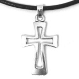 Maria King Nagy kereszt medál lánccal