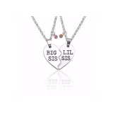 Maria King Nagy testvér-Kis testvér (BIG SIS-LIL SIS) páros nyaklánc III.