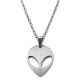 Maria King Nemesacél UFÓ gyerek nyaklánc medállal