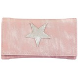 Maria King pasztellpink designbőr pénztárca