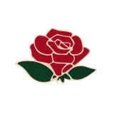 Maria King Piros rózsa kitűző