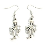 Maria King Polipos fülbevaló, választható arany vagy ezüst színű akasztóval