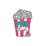 Maria King Popcorn kitűző