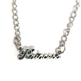 Maria King Princess/Hercegnő medál, választható arany vagy ezüst színű acél lánccal vagy bőr lánccal