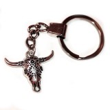 Maria King Punk Állatkoponya kulcstartó