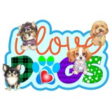 Maria King Puzzle – I love dogs (120 db-os)