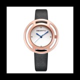 Maria King REBIRTH nemesacél tokos cseppálló, ütésálló női karóra fémdíszes óratokkal - fekete