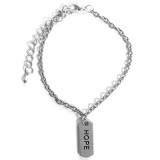 Maria King REMÉNY (2) karkötő charmmal, arany vagy ezüst színben