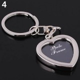 Maria King Szív alakú képtartó kulcstartó