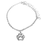 Maria King Tappancs nemesacél karkötő charmmal, arany vagy ezüst színben