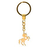 Maria King Unikornis kulcstartó, arany színben