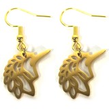 Maria King Unikornis nemesacél fülbevaló, választható arany vagy ezüst színű akasztóval