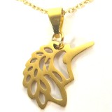 Maria King Unikornis nemesacél medál lánccal vagy kulcstartóval