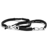 Maria King Végtelen-BFF (Legjobb Barátok Örökké) charmos páros makramé karkötő