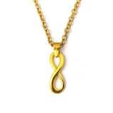 Maria King Végtelen medál lánccal, arany színű