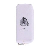 Maria King Vintage hosszúkás pici vászon pénztárca, fehér