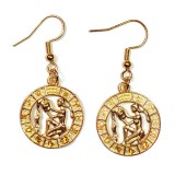 Maria King Vízöntő-Horoszkóp fülbevaló, arany színű