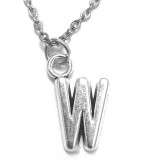 Maria King W Betű medál lánccal vagy kulcstartóval