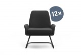 MARIE 12db-os konferencia szék, látogatók számára