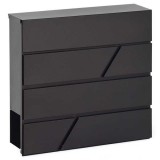 Mario modern postaláda újságtartóval