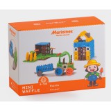 Marioinex Mini gofri m&#369;anyag épít&#337;játék szett - nagy farm