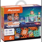 Marioinex Mini Waffle 148 darabos Benzinkút építő készlet (5903033906996)